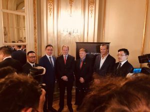 Damen was invited to the Huobi Argentina Grand Opening at Buenos Aires