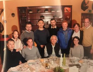 Damen was invited to join Nokia Corporation’s Boss family dinner
