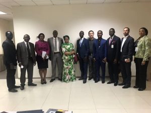 Damen was invited to the Nigeria Central Bank